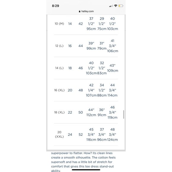 Hatley Cotton Striped Dress Mama Size Large - Picture 9 of 10